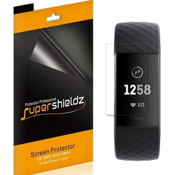 Supershieldz Fitbit Charge 3 Ekran Koruyucu Film (6 Adet)