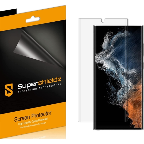 Supershieldz Galaxy S23 Ultra Temperli Cam Ekran Koruyucu (2 Adet)