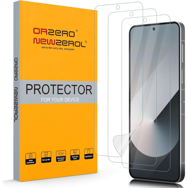 Orzero effaf Galaxy Z Flip 6 Ekran Koruyucu(3 Adet)