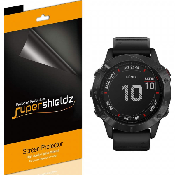 Supershieldz Garmin Fenix 6 Pro Ekran Koruyucu(3 Adet)