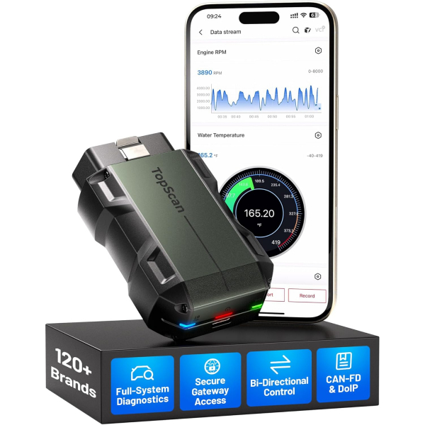TOPDON Topscan Master OBD2 Ara� Tan� Cihaz�