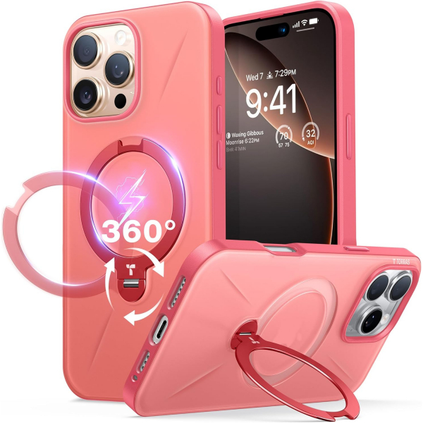 TORRAS Apple iPhone 16 Pro Ostand Spin Klf