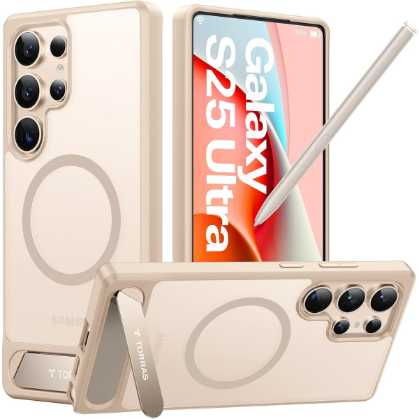TORRAS Galaxy S25 Ultra Gl Manyetik Klf