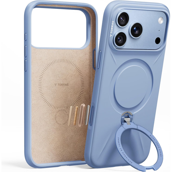TORRAS Q3 Silicone iPhone 18 Pro Standl� Silikon K�l�f