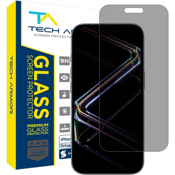 Tech Armor iPhone 17 Pro Privacy Ekran Koruyucu