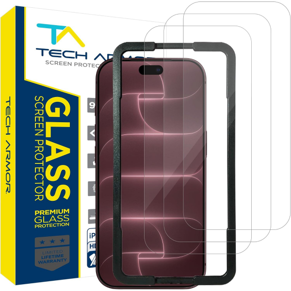 Tech Armor iPhone 18 Pro Max Balistik Ekran Koruyucu