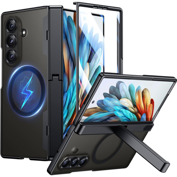 Temdan Samsung Galaxy Z Fold 7 Kickstandl Klf 