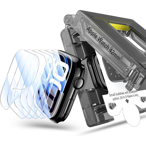 Tensea Apple Watch 42mm Ekran Koruyucu (6 Adet)
