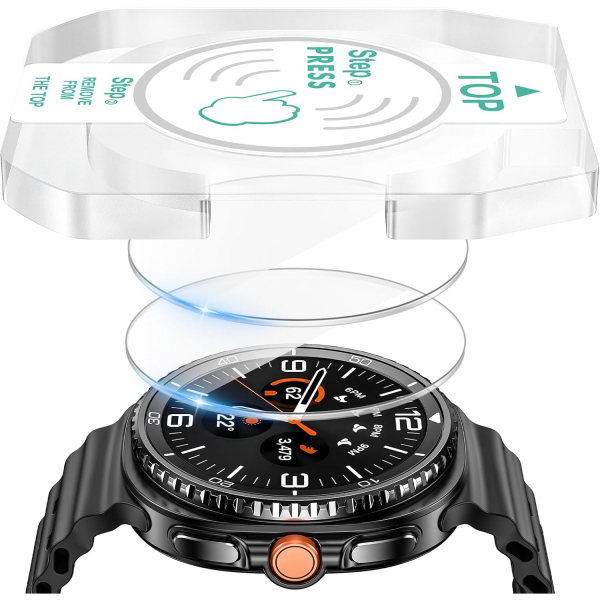 Tensea Galaxy Watch 8 46mm Ekran Koruyucu(2 Adet)