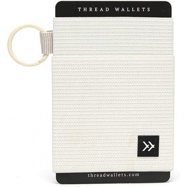 Thread Wallets Unısex Deri Kartlık (Beyaz)