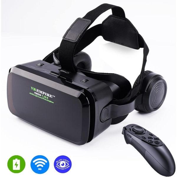 VR EMPIRE Kulaklıklı Sanal Gerçeklik Gözlüğü 