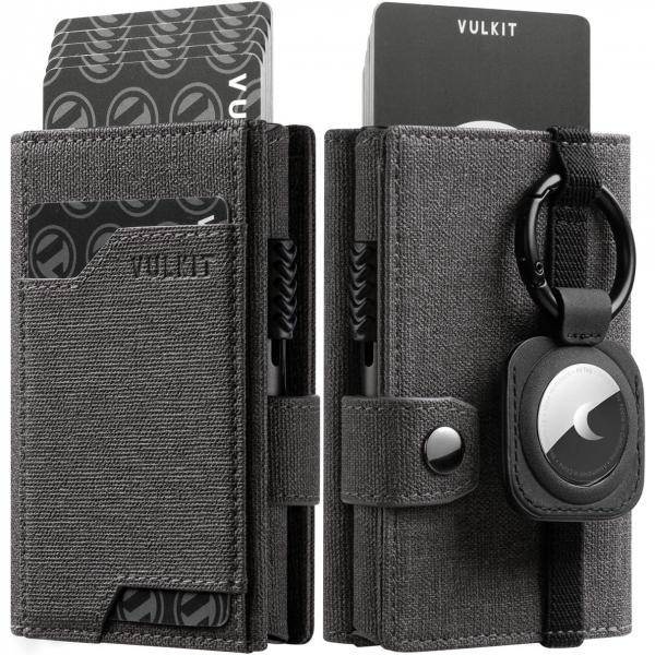 VULKIT Airtag RFID Erkek Czdan (Grey)