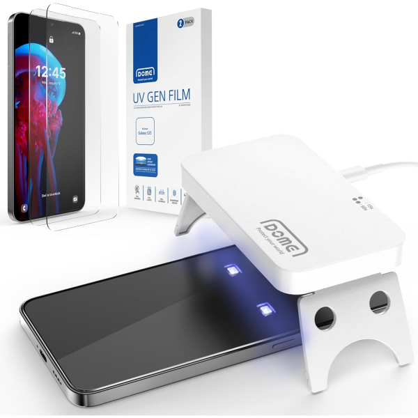Whiestone Galaxy S25 Dome Glass UV Ekran Koruyucu