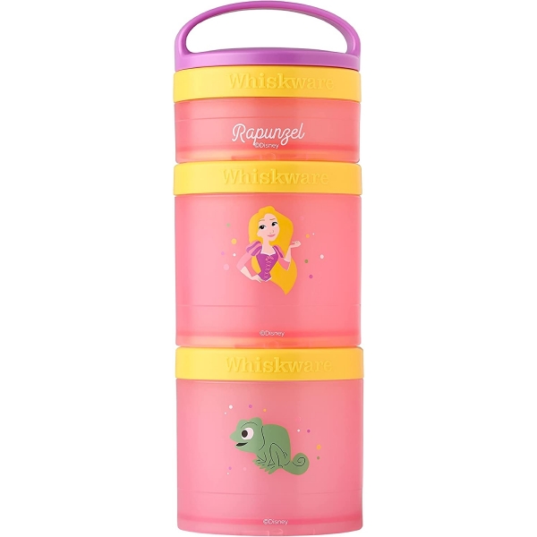 Whiskware Prenses Desenli 3 Katl Beslenme Kutusu (Rapunzel)