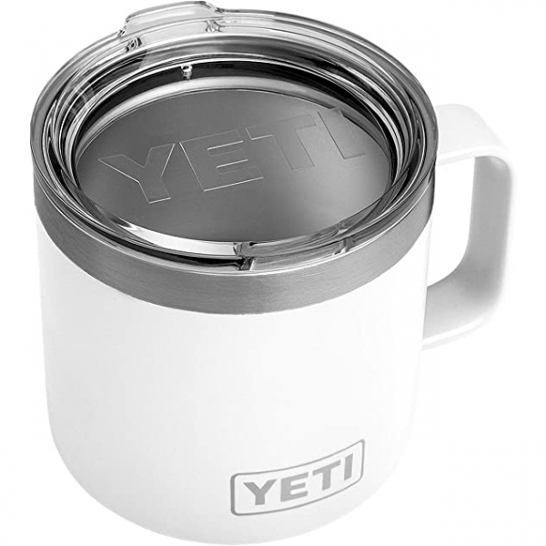 YETI Rambler Paslanmaz elik Termos Kupa (Beyaz)(415ml)