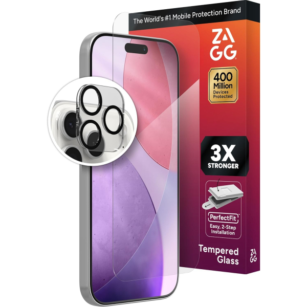 ZAGG iPhone 17 Pro Kamera Lens Ekran Koruyucu 