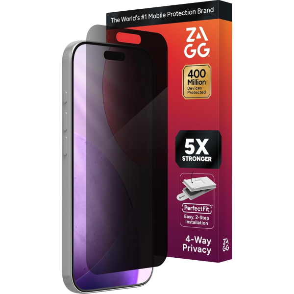ZAGG iPhone 17 Pro XTR Privacy Ekran Koruyucu 