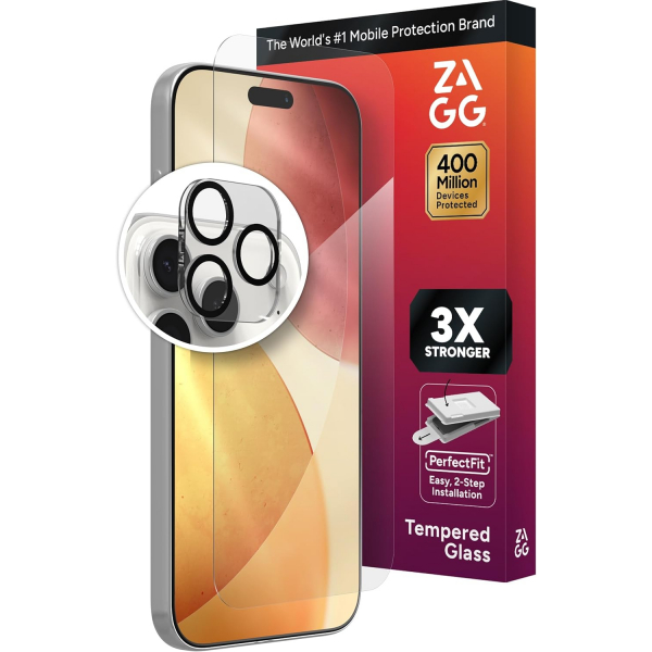 ZAGG iPhone 17 Pro Max Kamera Lens Ekran Koruyucu 