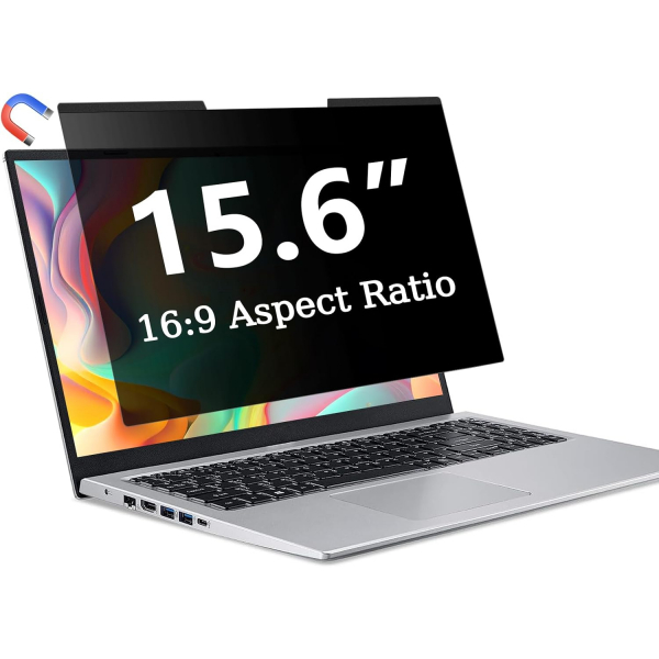 ZOEGAA Laptop Privacy Ekran Koruyucu (15.6 in)