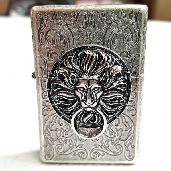 Zippo Lion Gate SI Otantik akmak 