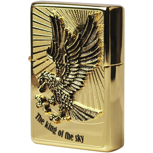Zippo King of The Sky Altn Rengi akmak