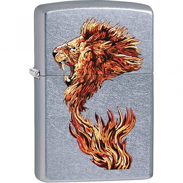 Zippo Arka Yz Aslan akmak