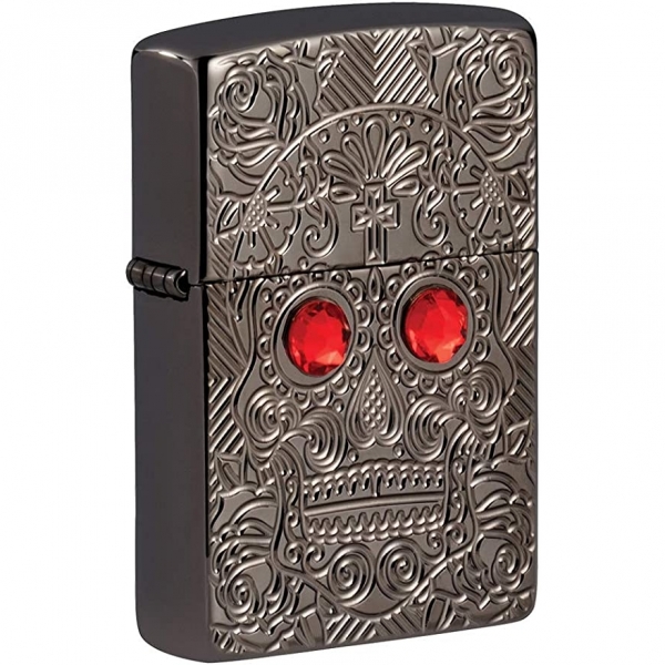 Zippo Armor Crystal Kurukafa akmak