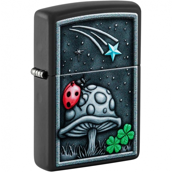 Zippo Yonca Siyah akmak