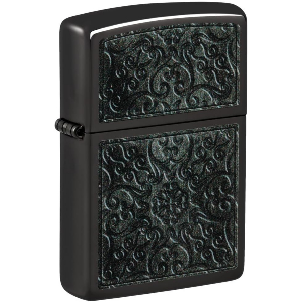 Zippo Desenli Parlak akmak