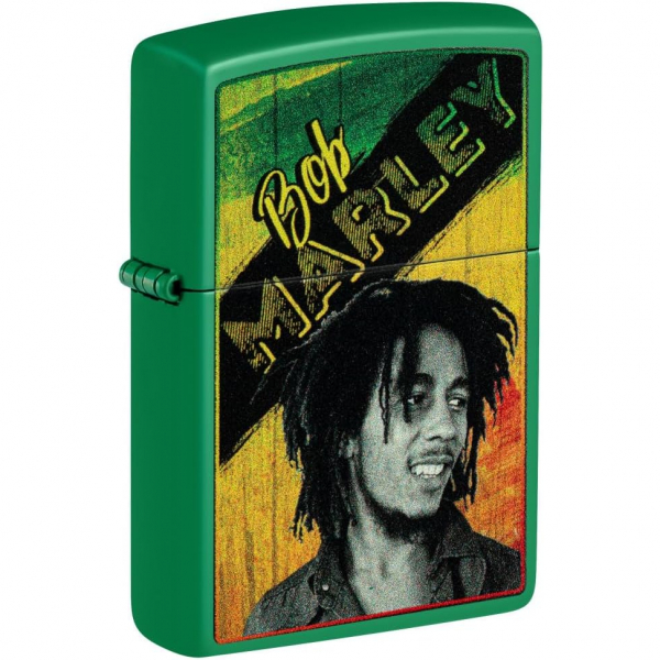 Zippo Bob Marley Yeil akmak
