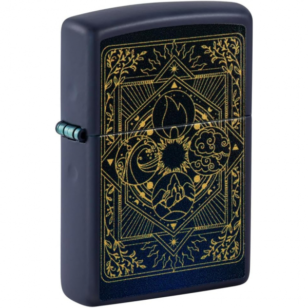 Zippo Ele ment Lacivert akmak 