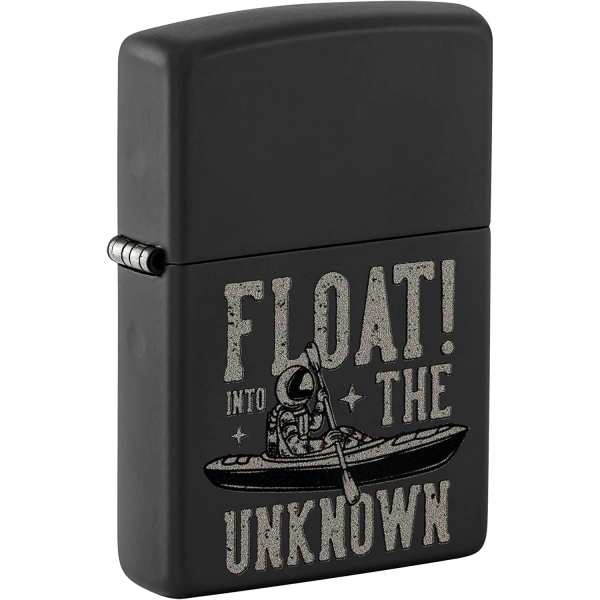 Zippo Float Tasarm Siyah Mat akmak