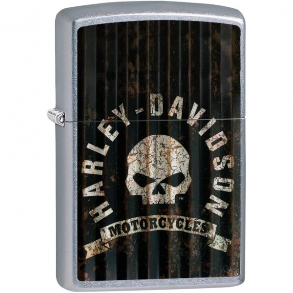 Zippo Harley Davidson Çakmak (Kafatası)