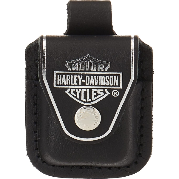 Zippo Harley Davidson Deri Kılıf (Siyah)
