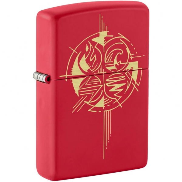 Zippo Elements Tasarm Krmz akmak