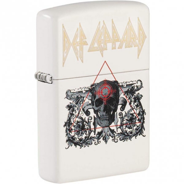 Zippo Def Leppard Kafatas geni akmak