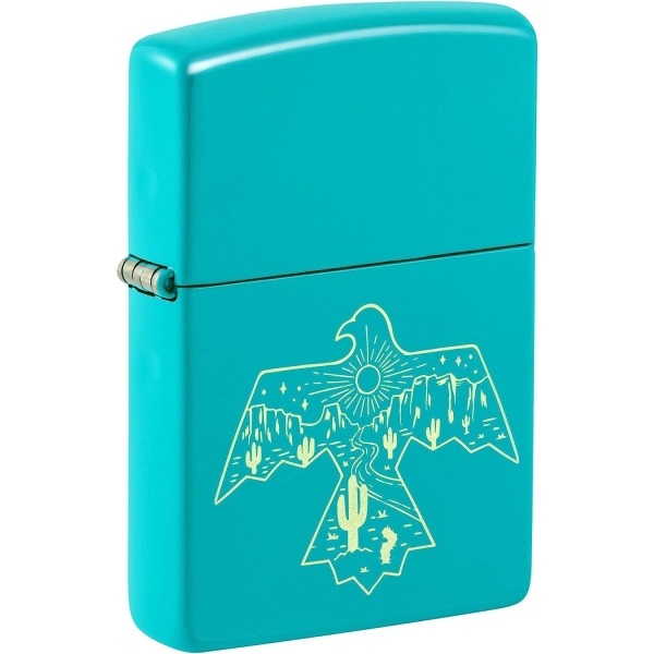 Zippo Thunderbird Dz Turkuaz akmak 