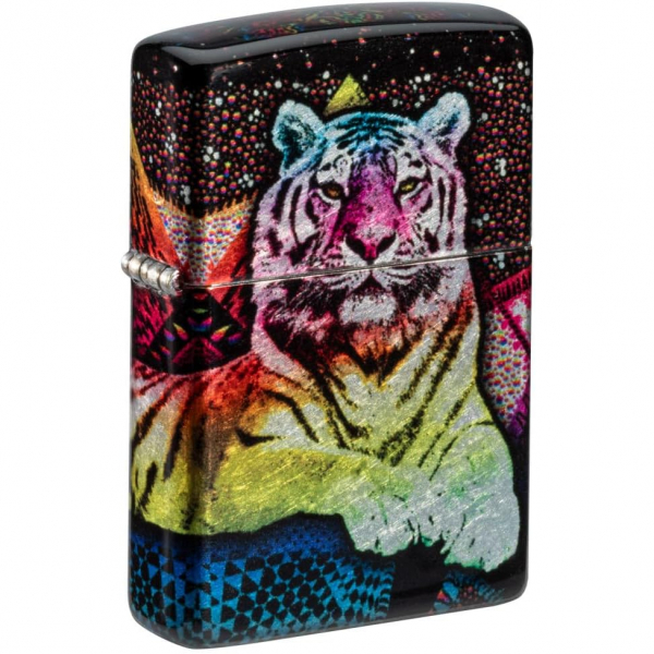 Zippo Mistik Aslan Renkli akmak