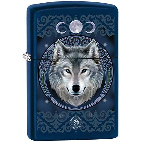 Zippo Anne Stokes Kurt Lacivert akmak 