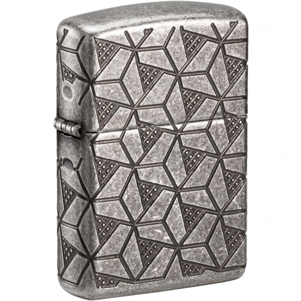 Zippo Armor MultiCut Geometrik Desenli akmak 