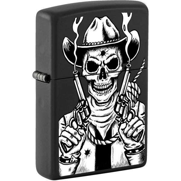 Zippo Skull Guns Kovboy akmak