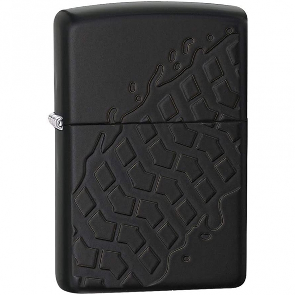 Zippo Mat Siyah Lastik Srt akmak