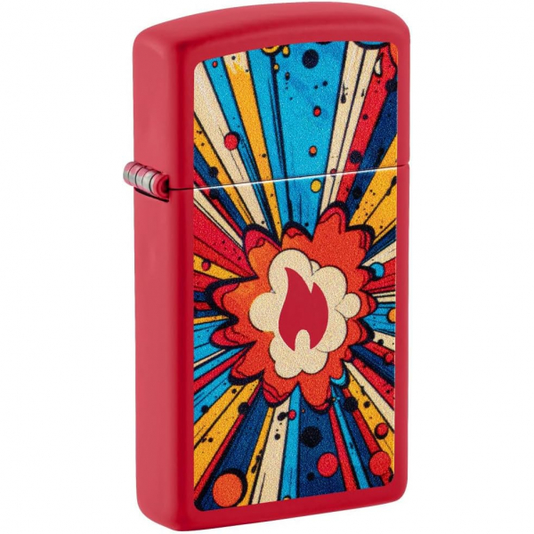 Zippo izgi Roman Patlamas Slim akmak