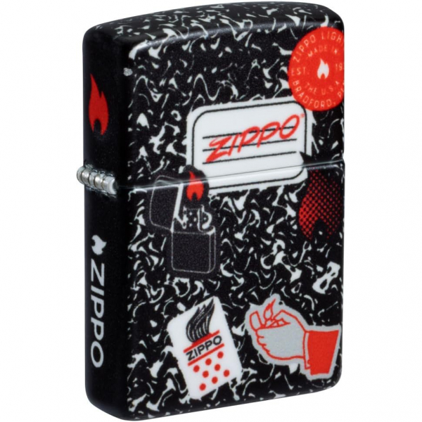 Zippo Notebook Mat akmak