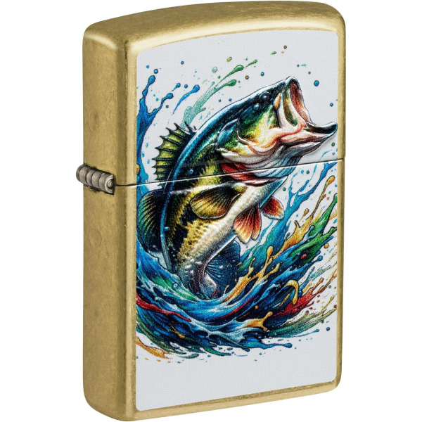Zippo Renkli Levrek Bal akmak