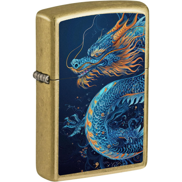 Zippo Mavi Ejderha akmak