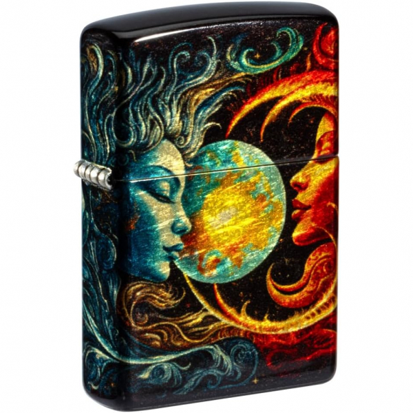Zippo Uyuyan Gne ve Ay Tasarm akmak