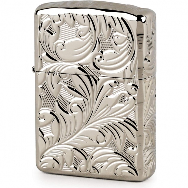 Zippo 5 Tarafl Gravr 5NC-Leaf A akmak