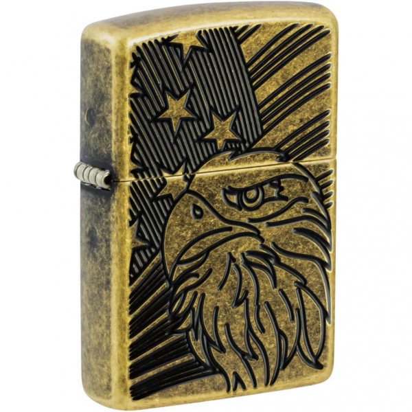 Zippo Kartal ve Bayrak Tasarm akmak