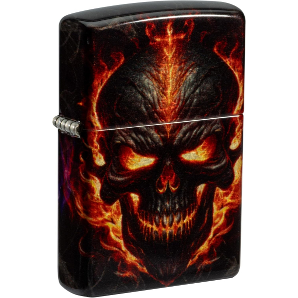 Zippo Alevli Kafatas akmak